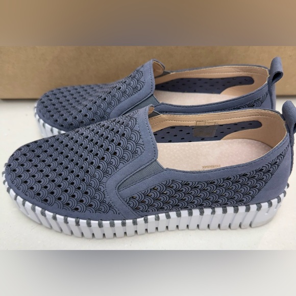 ILSE JACOBSEN Tulip 140 Flats Powder Blue Size 36 - Picture 8 of 11